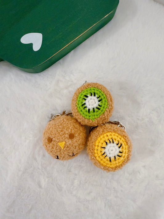 KiwiBird & Kiwifruit Key Charm