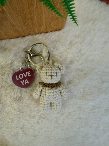 Mini Bear Key Charm