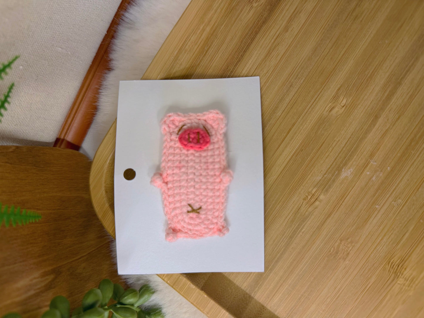 Belly Piggy Hair Clip