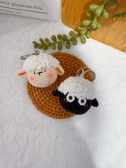 Sheep Head Key Charm