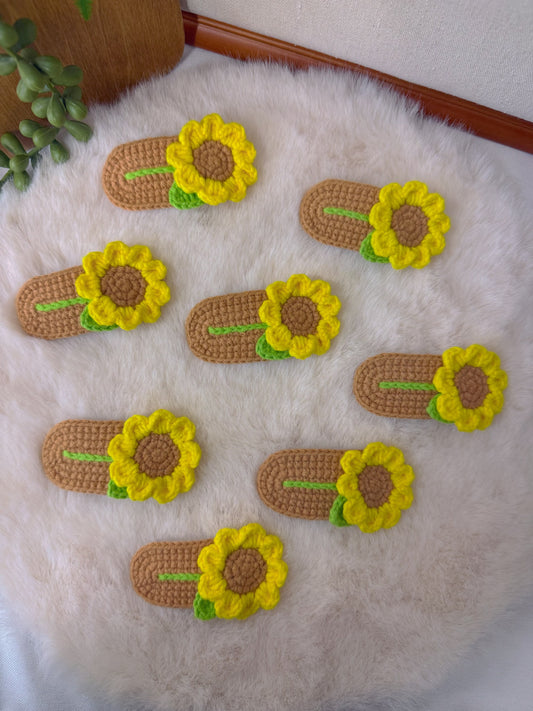 Sunflower Hair Clip