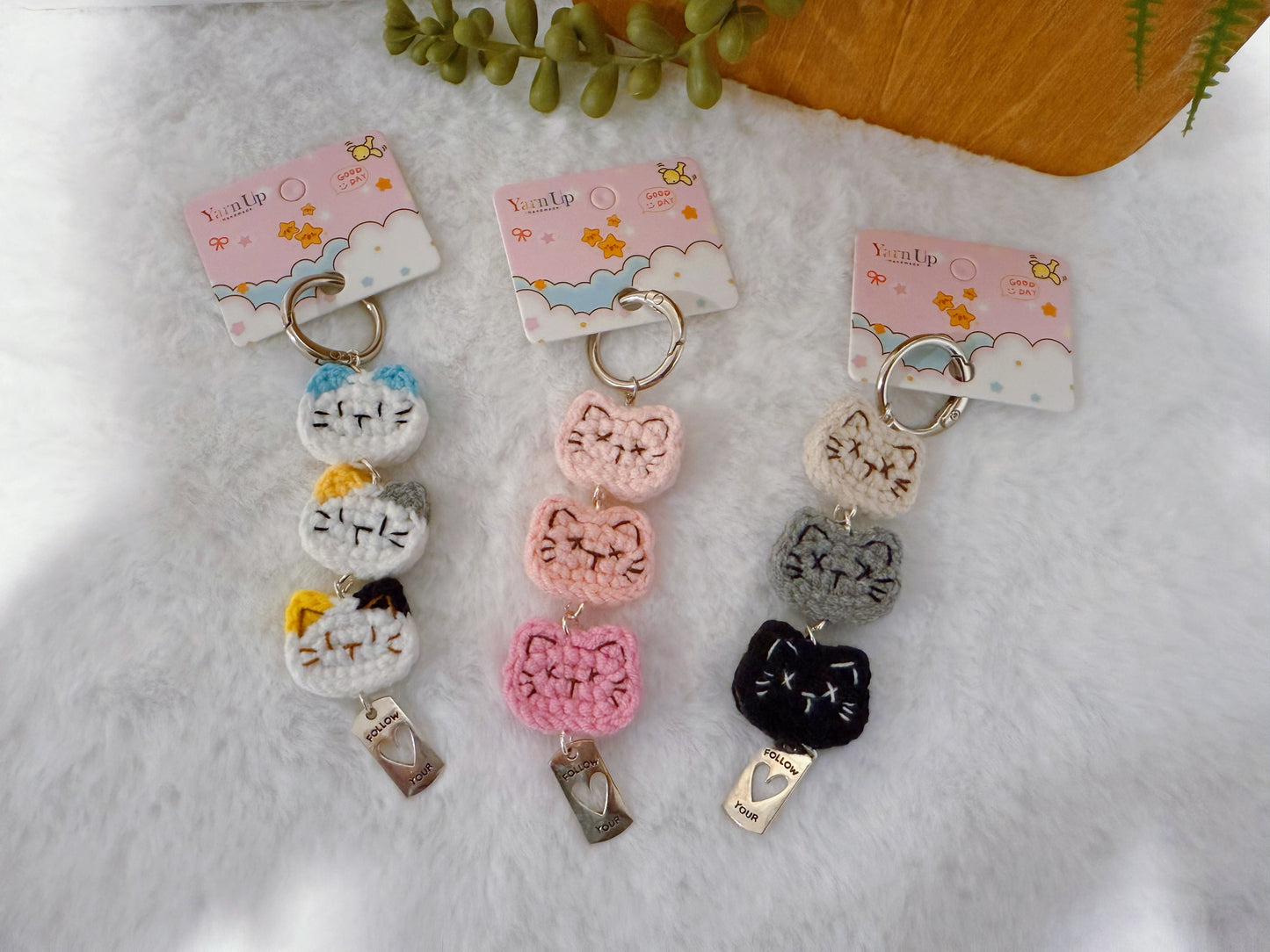 Linked Cat Charm