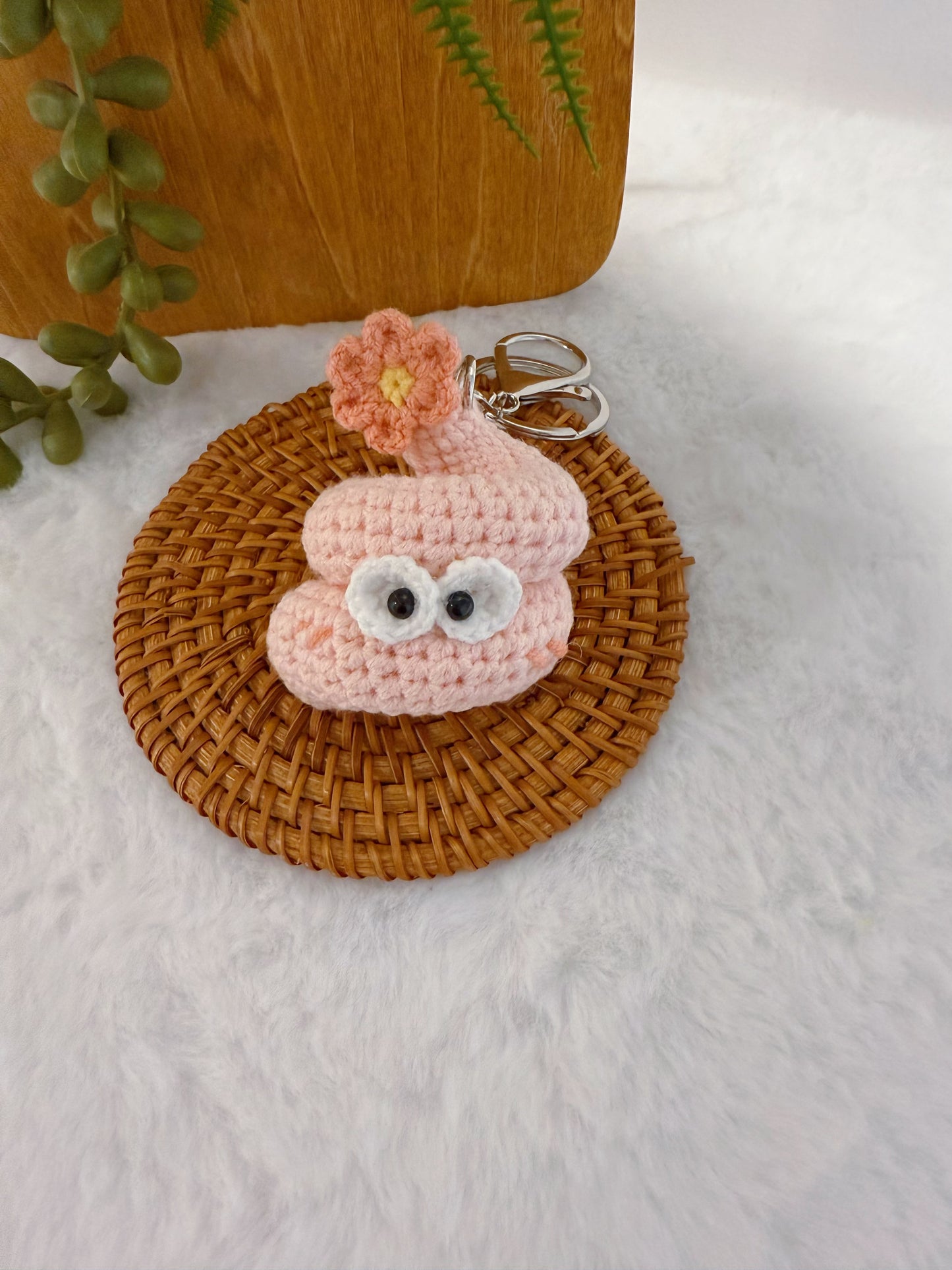 Poo Poo Key Charm