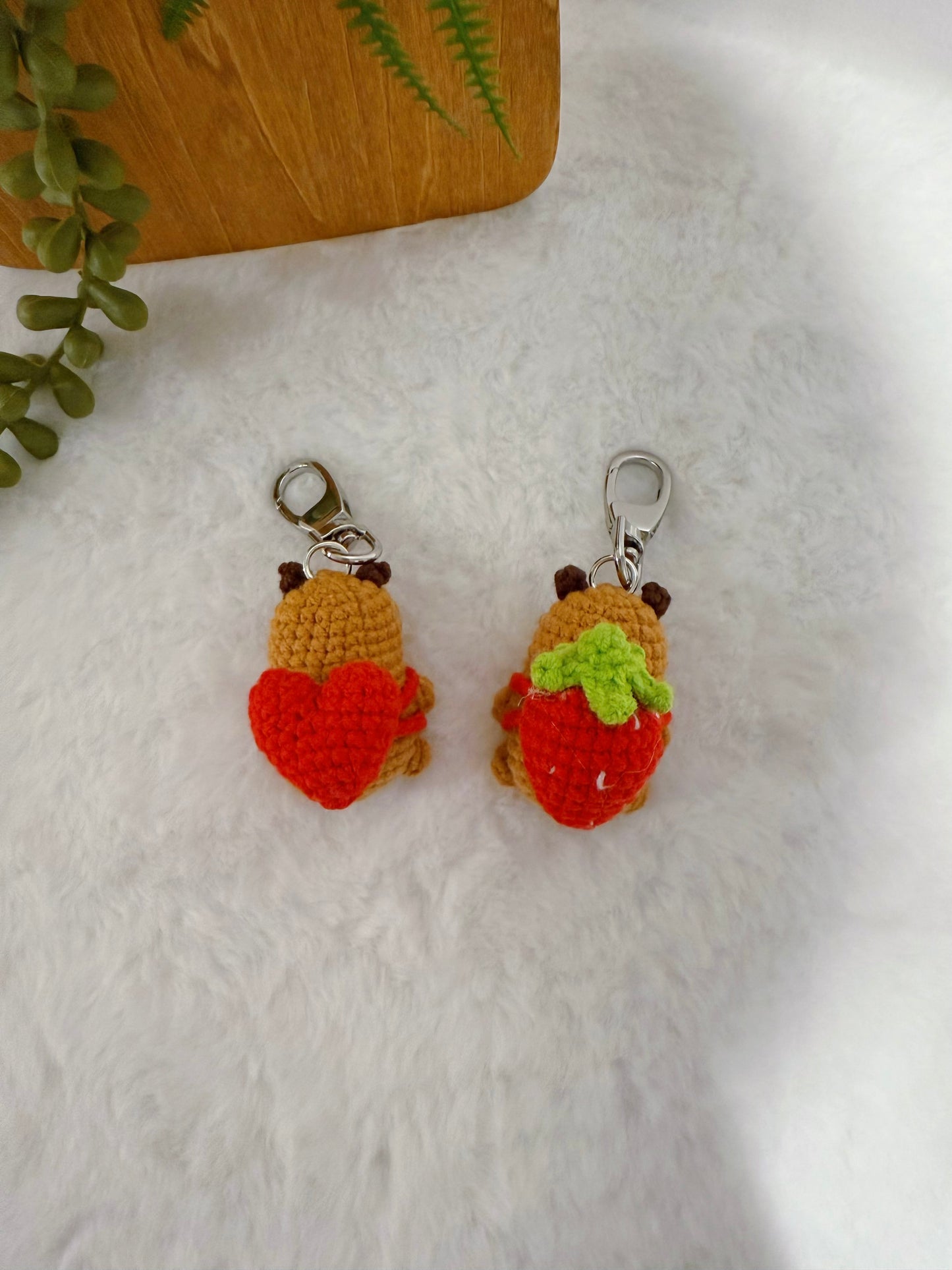 Backpack Capybara Key Charm
