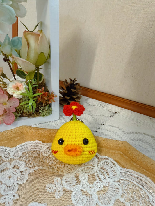 Sprout Ducky Key Charm