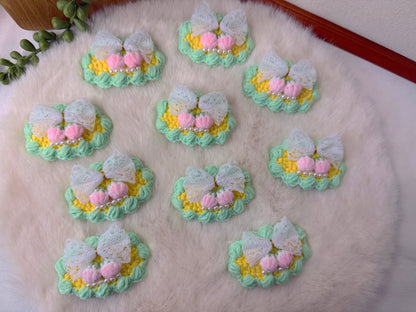 Cherry Whisper Hair Clip