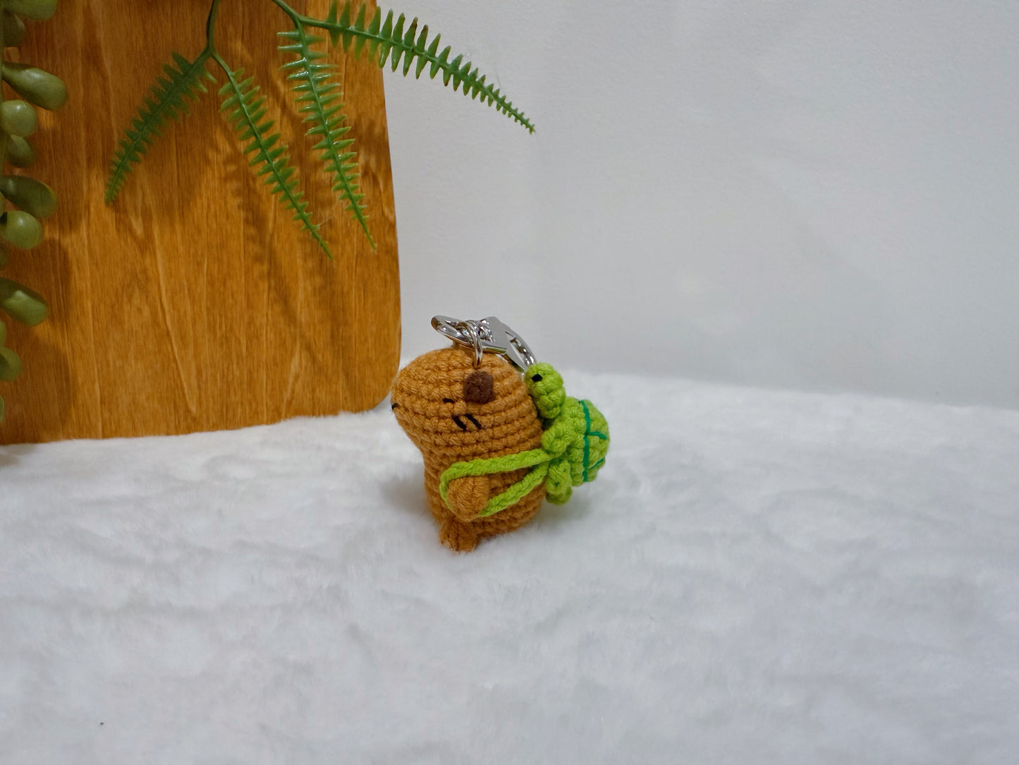 Backpack Capybara Key Charm