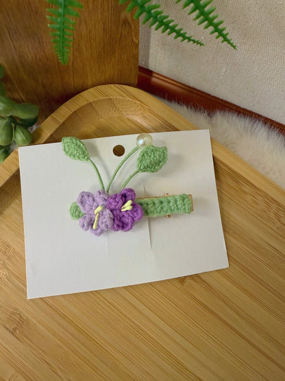 Spring Flowers Hair Clip