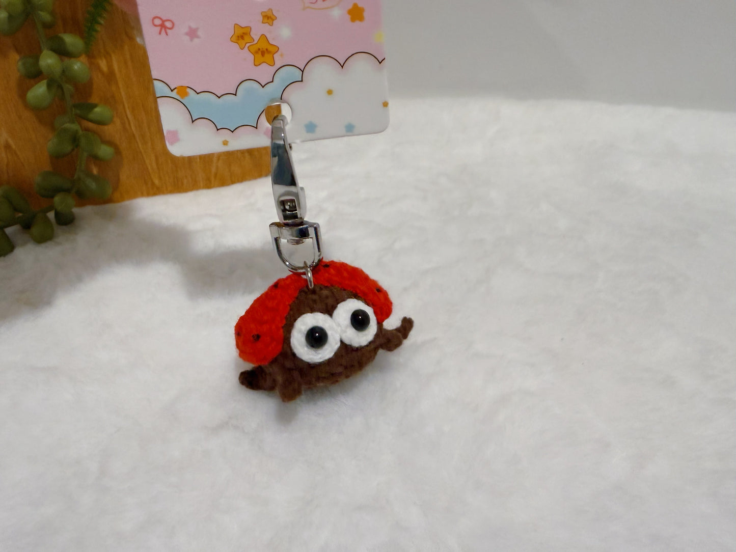 Ladybird Key Charm