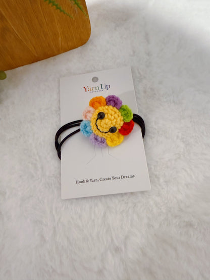 Happy Face Hair Tie