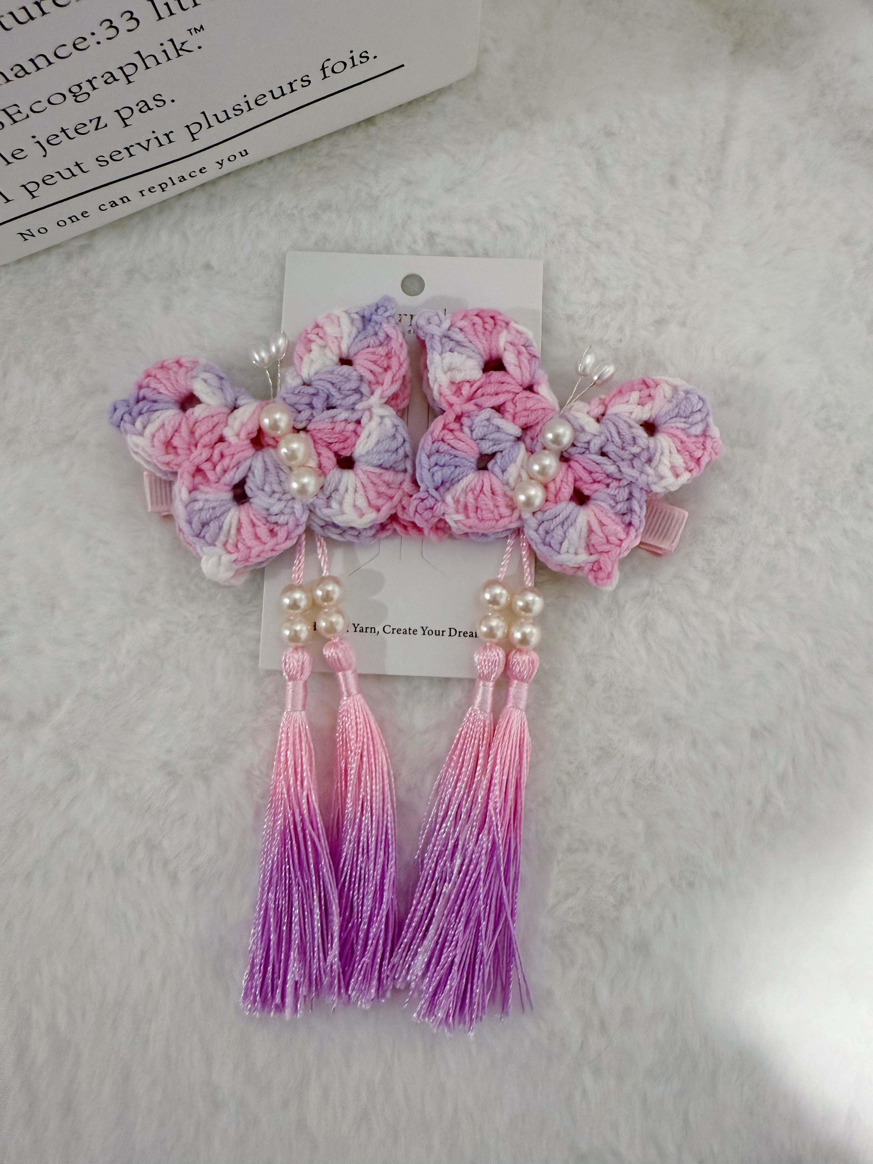 Butterfly Hair Clip Set
