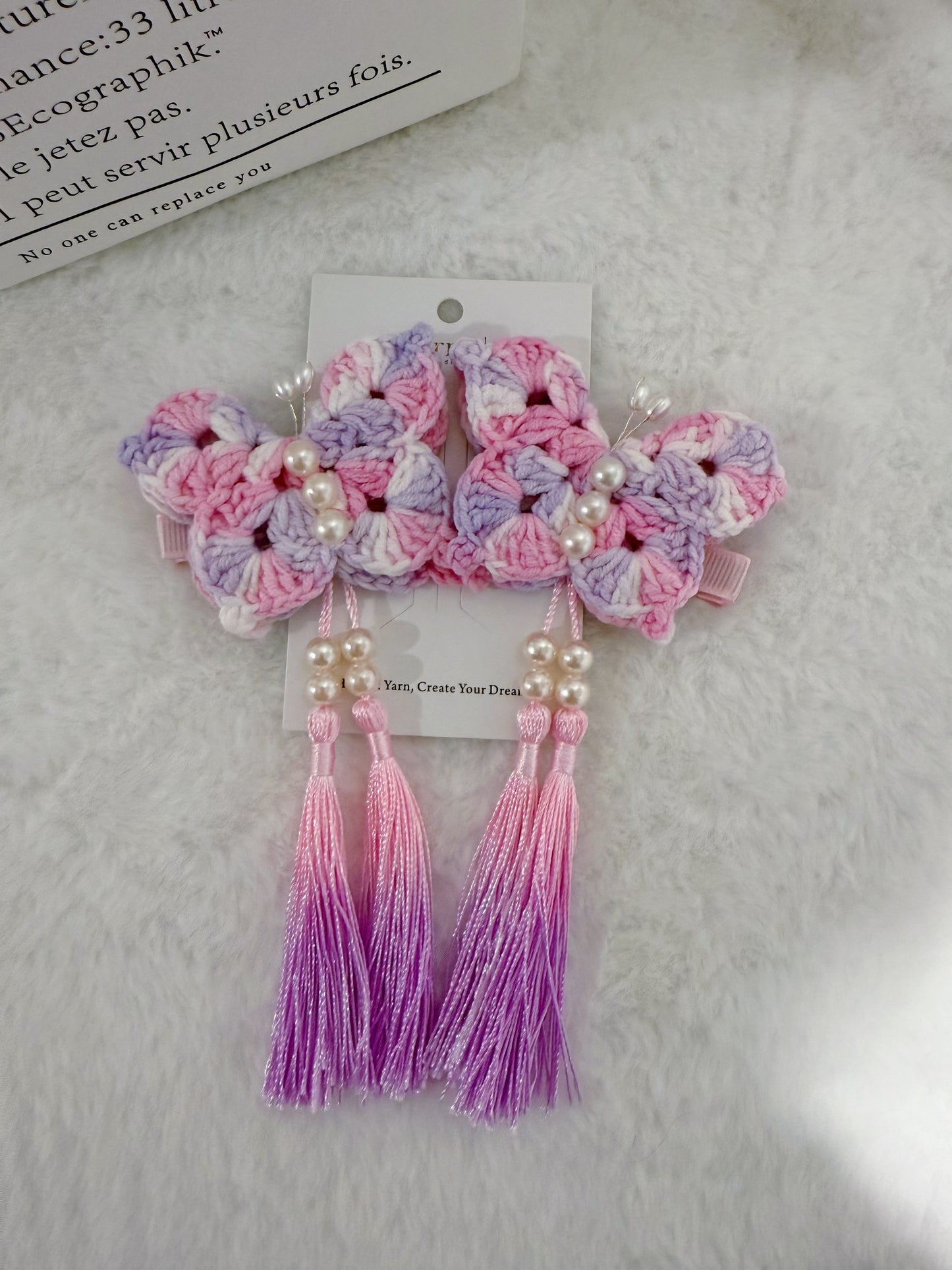 Butterfly Hair Clip Set
