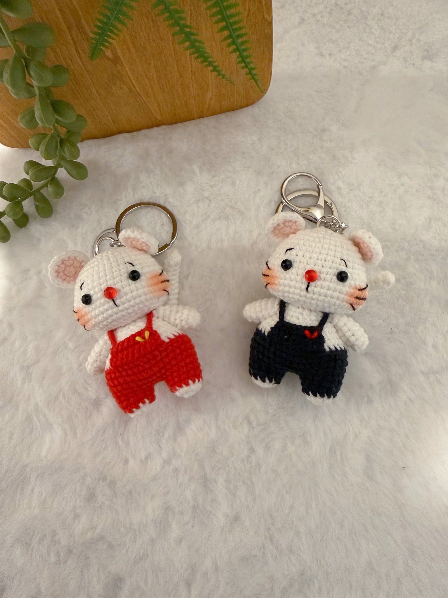 Overall Animal Key Charm