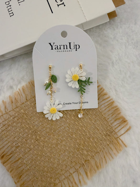 Imperfect Daisy Earrings