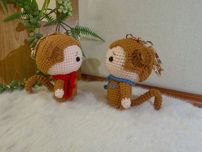 Monkey Keychain