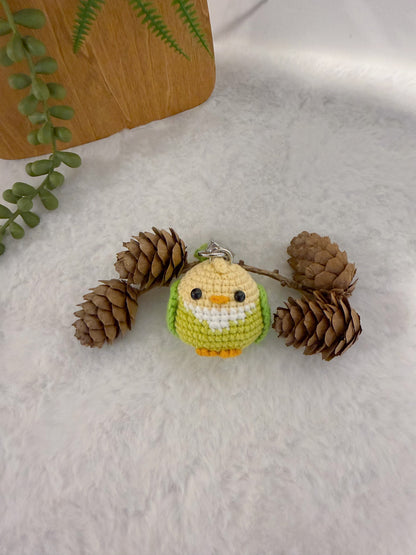 Cutie Parrot Key Charm