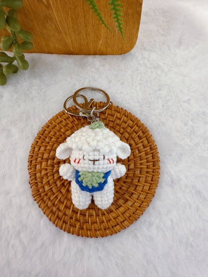 Sprouty Sheep Key Charm