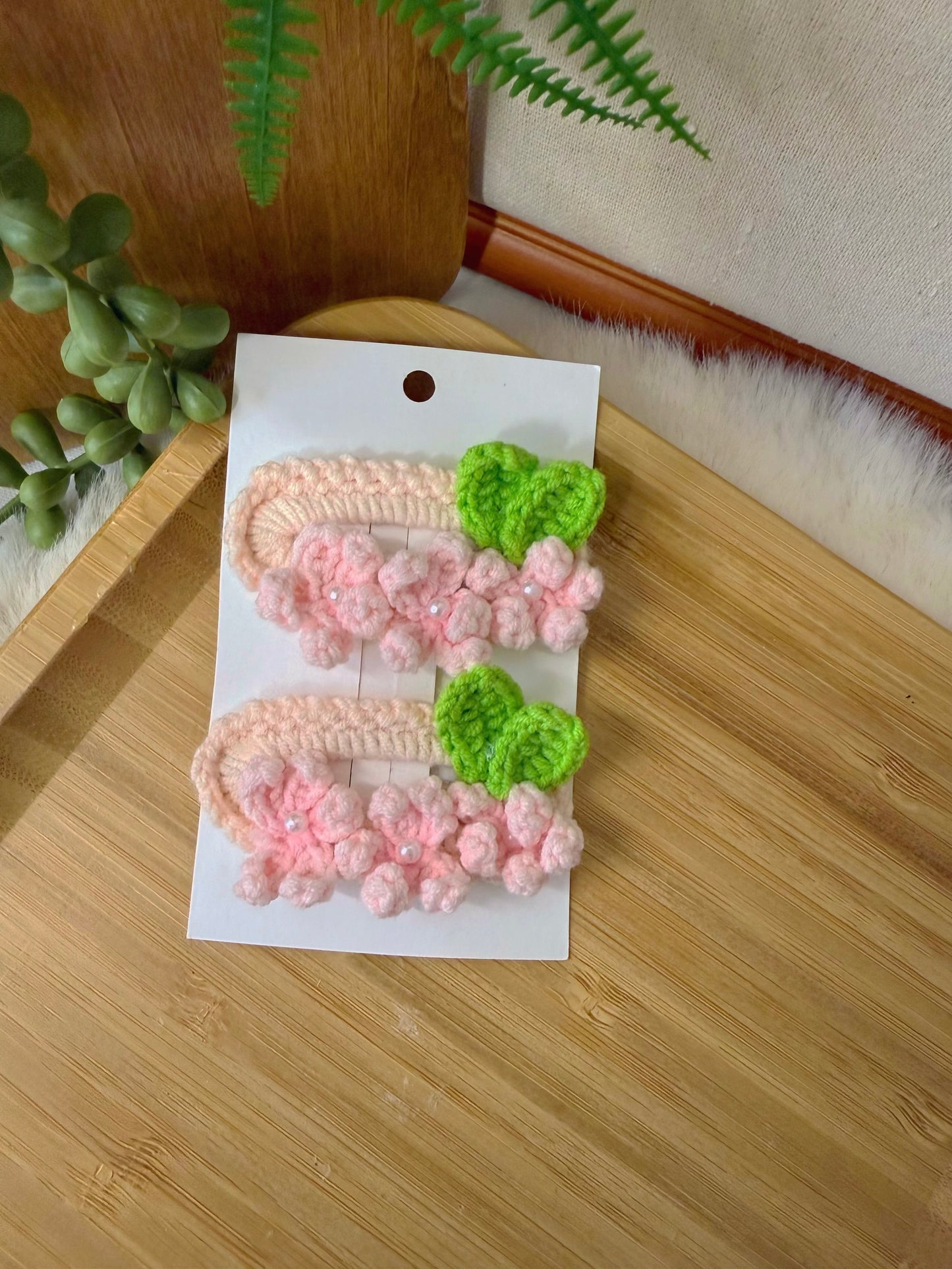 Sakura Leaf Hair Clip