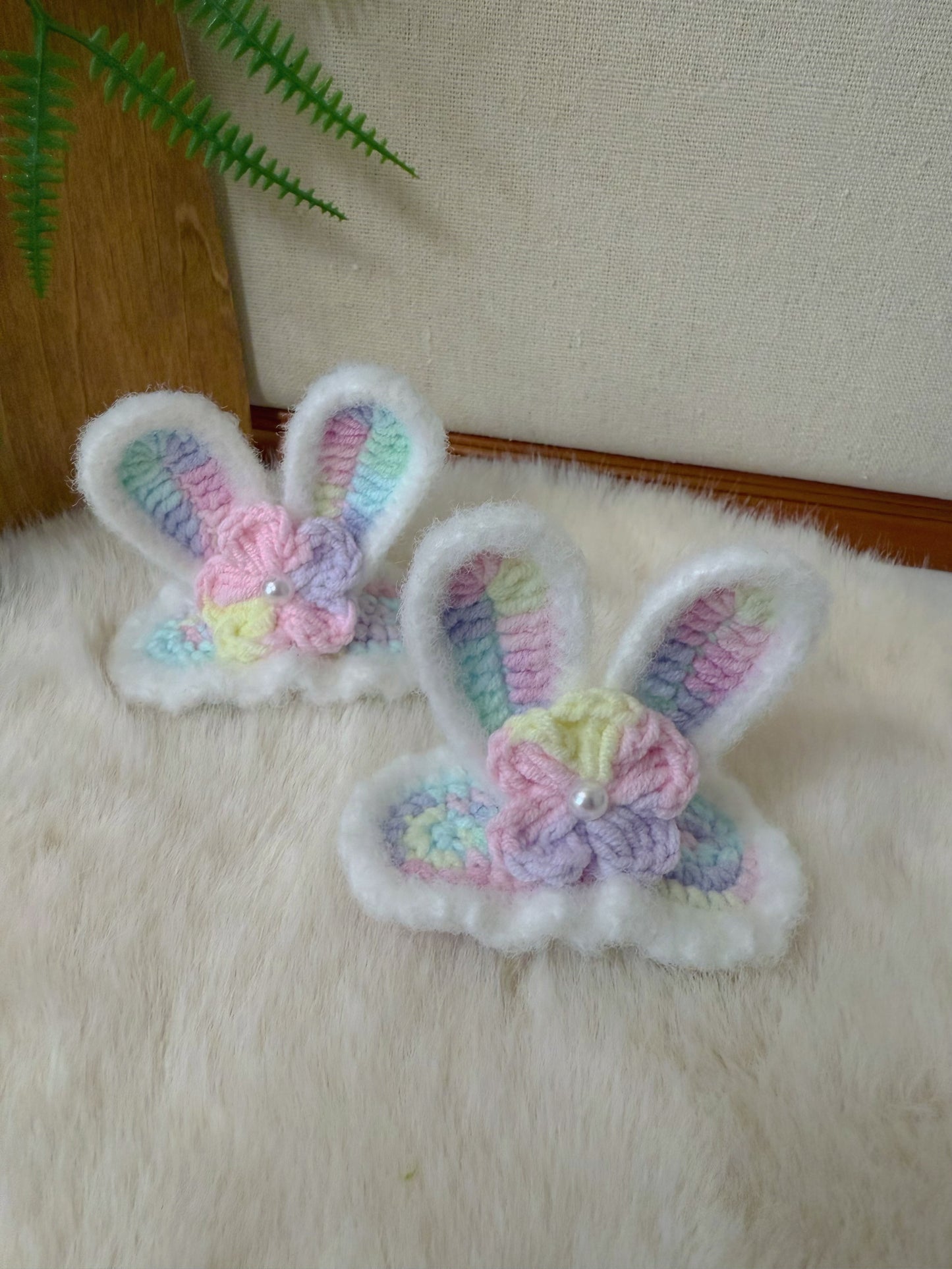 Cloud Bunny Hair Clip