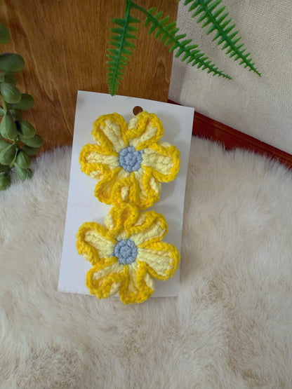 Sunny Bloom Alligator Clip