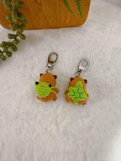 Backpack Capybara Key Charm