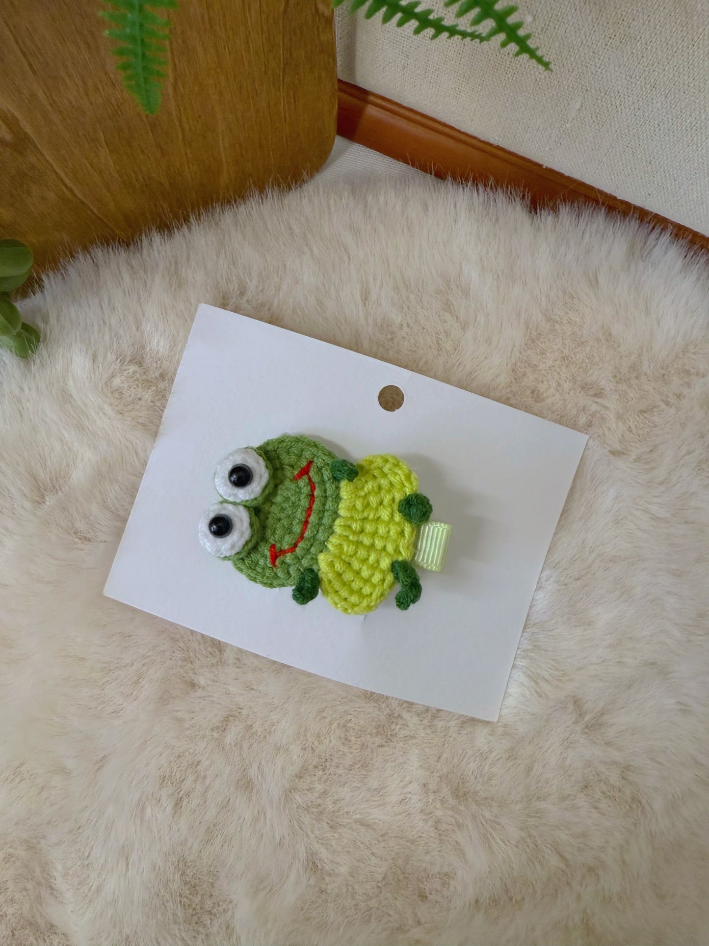 Froggie Ballerinas Hair Clip