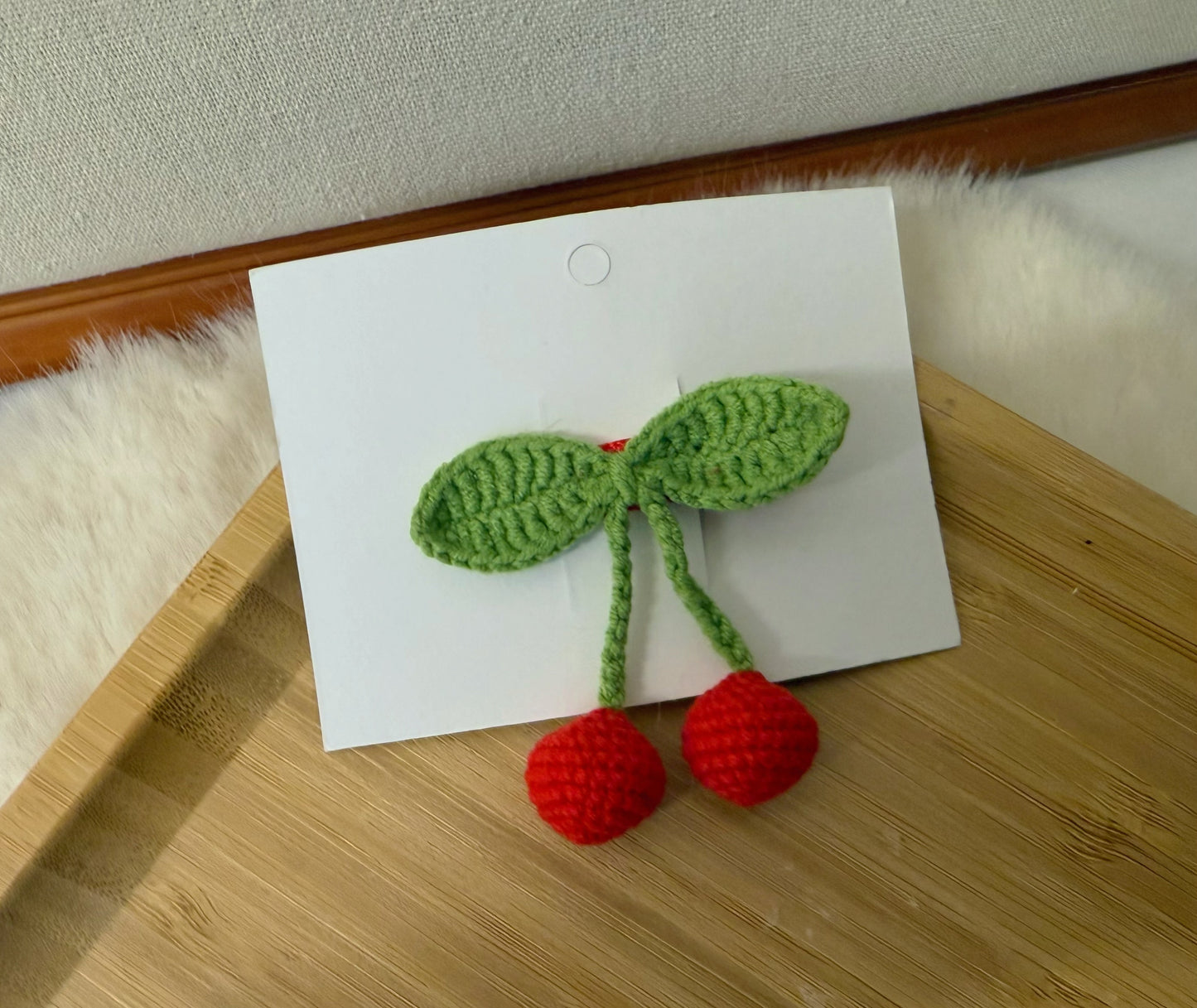 Cherry Hair Clip