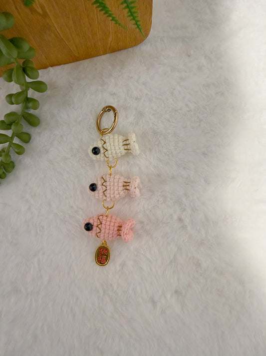 Linked Lucky Fish Charm