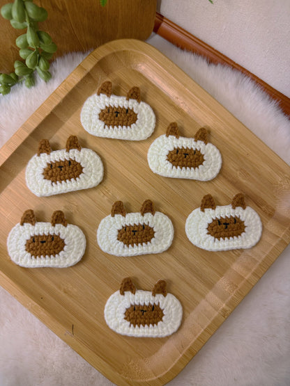 Siamese Cat Hair Clip