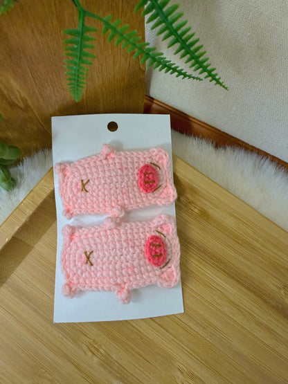Belly Piggy Hair Clip