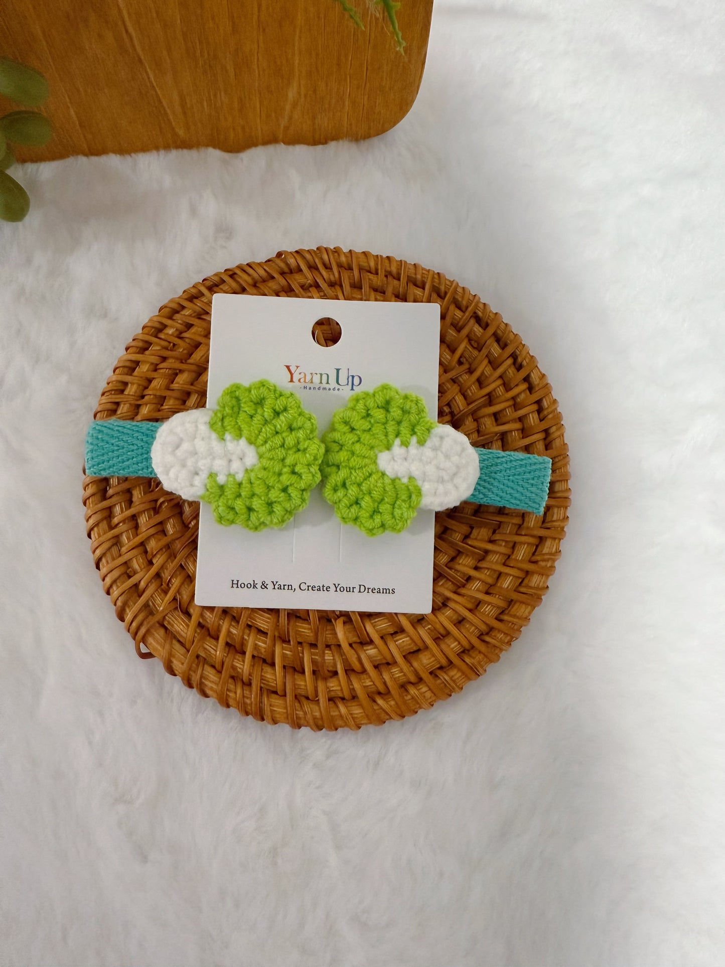 Cabbage Baby Hair Clips