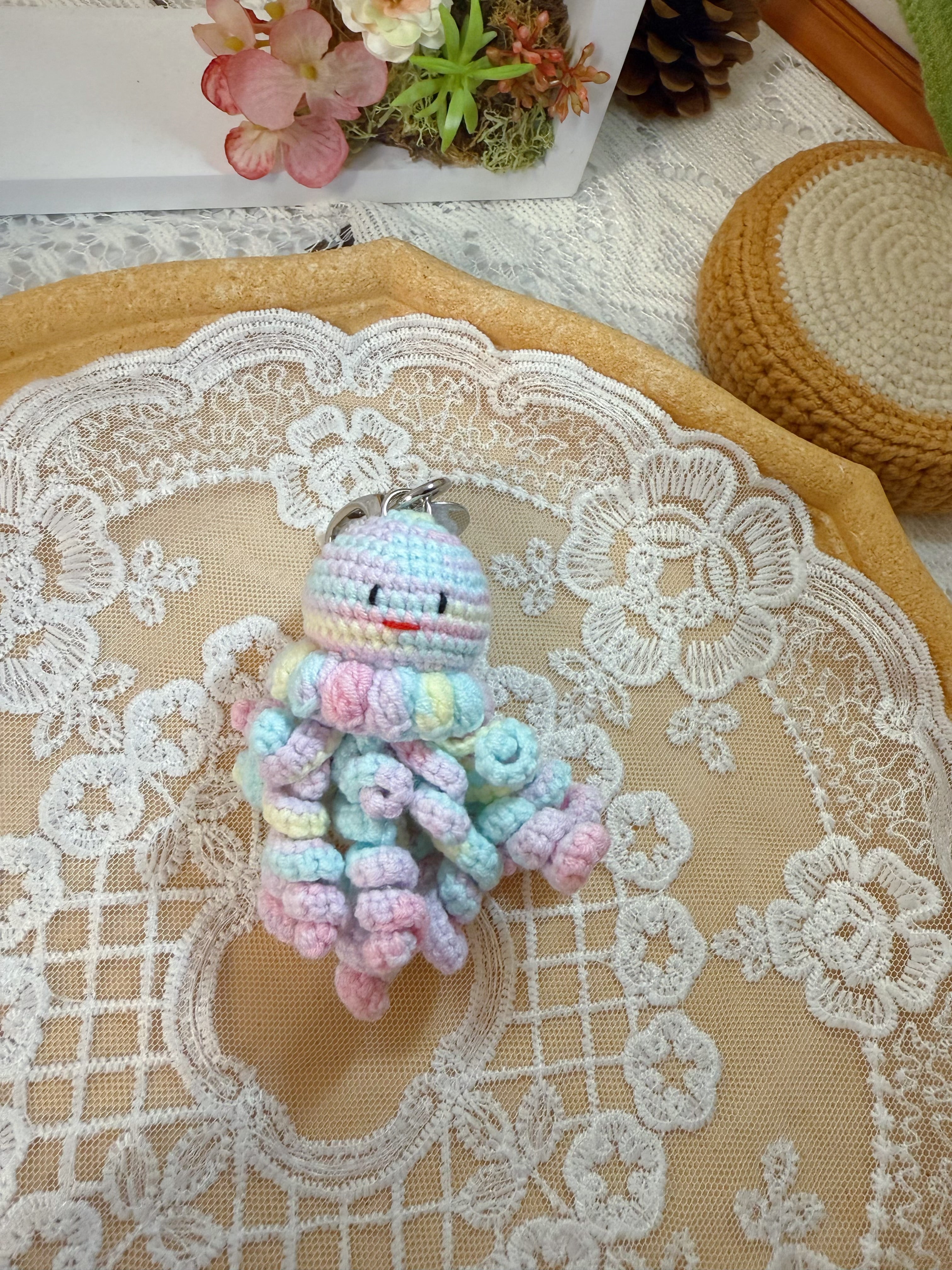 Jellyfish Key Charm
