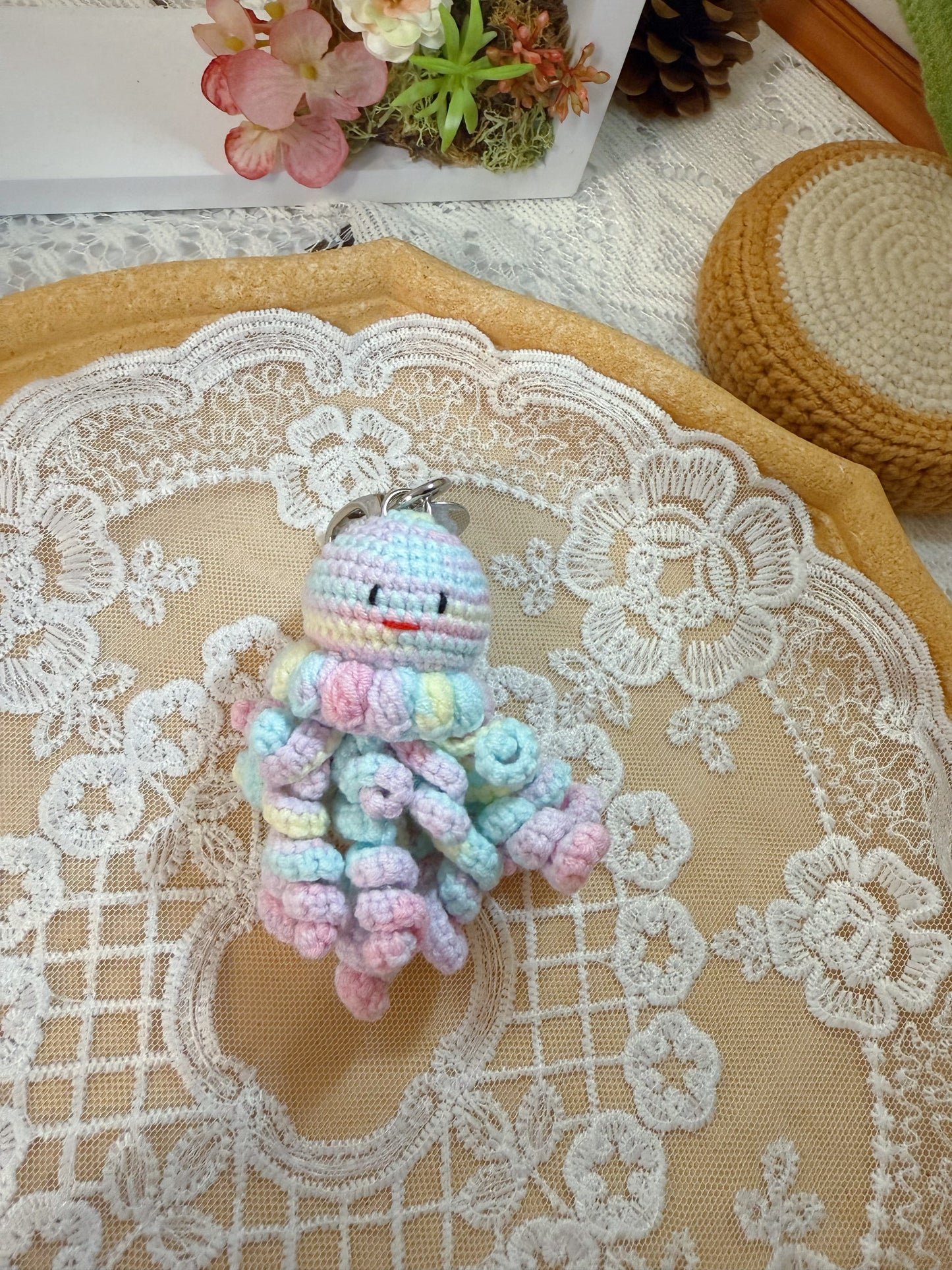 Jellyfish Key Charm