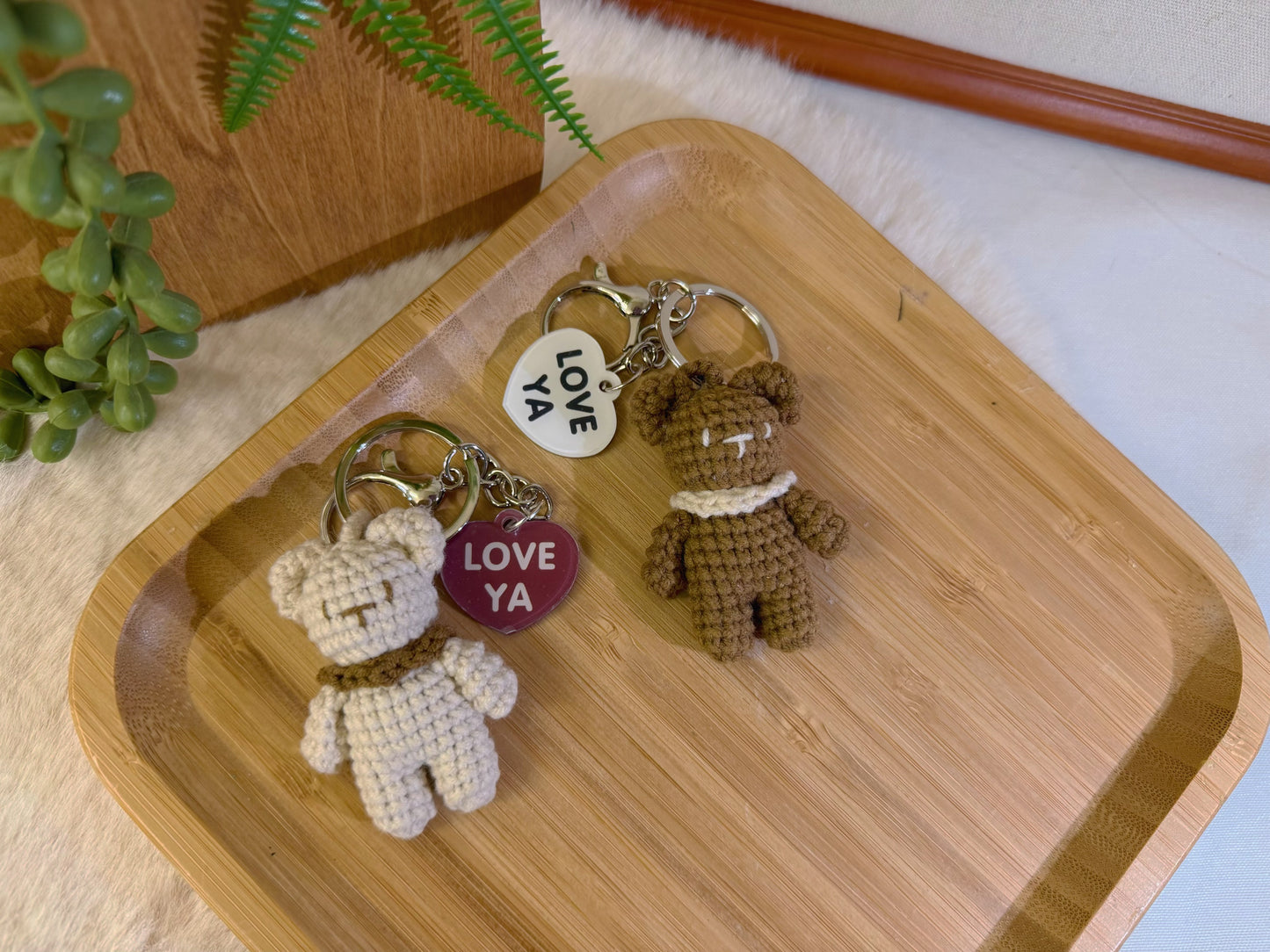 Mini Bear Key Charm