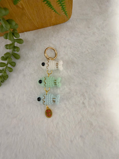 Linked Lucky Fish Charm