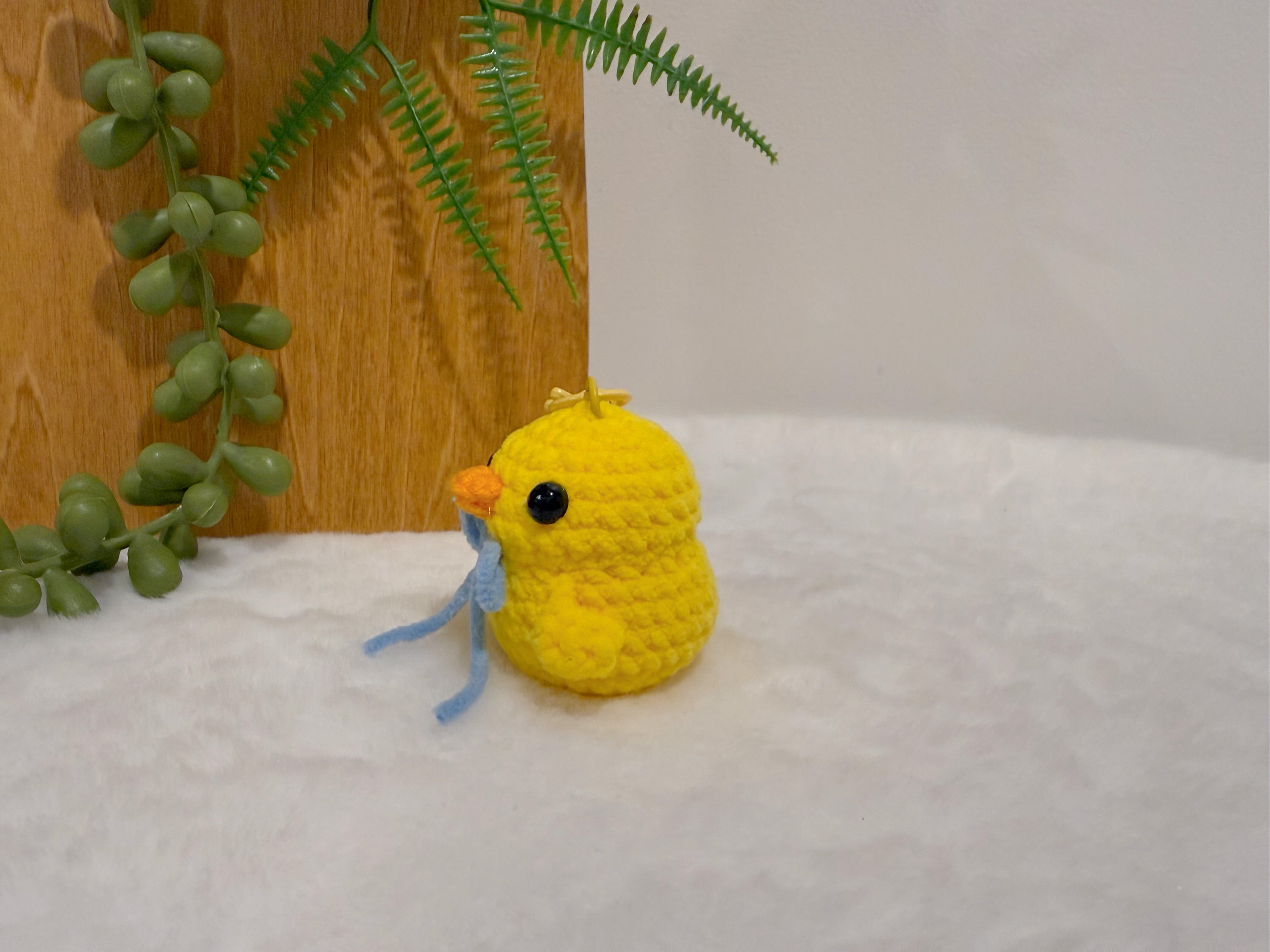 Yellow Ducky Key Charm