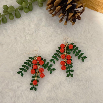 Winterberry Vine Earrings