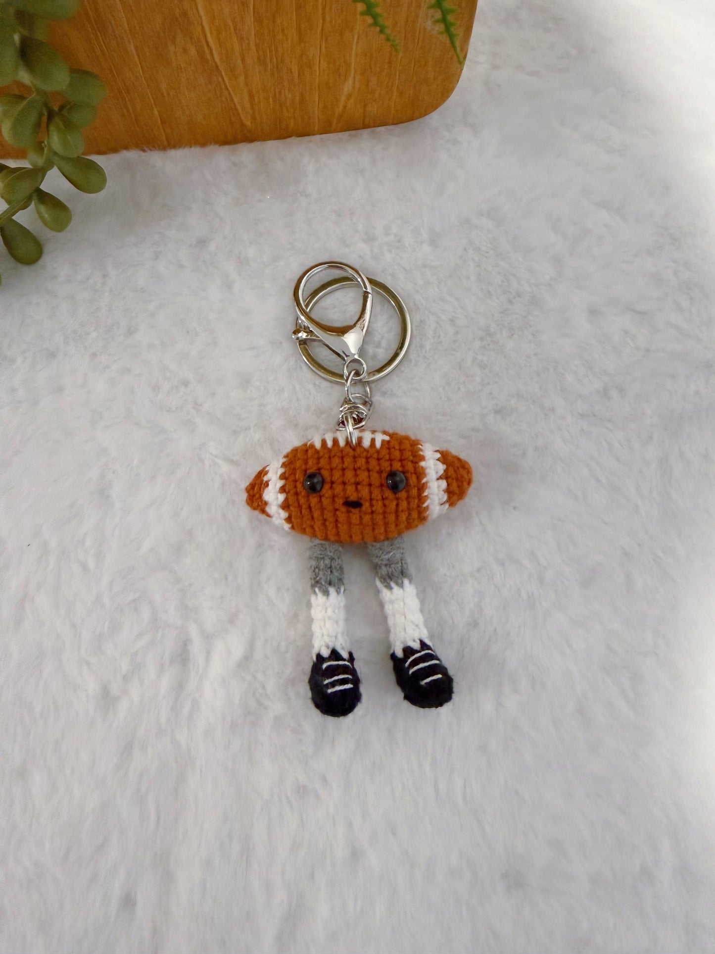 Cutie Rugby Key Charm