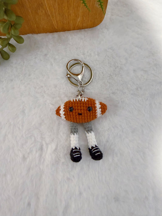 Cutie Rugby Key Charm