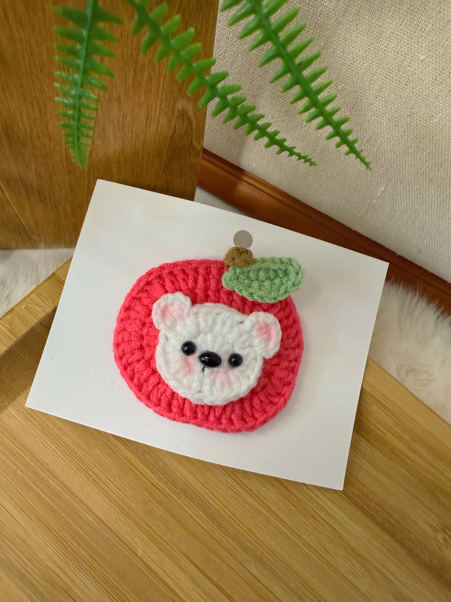 Fruit Bear Hair Clip