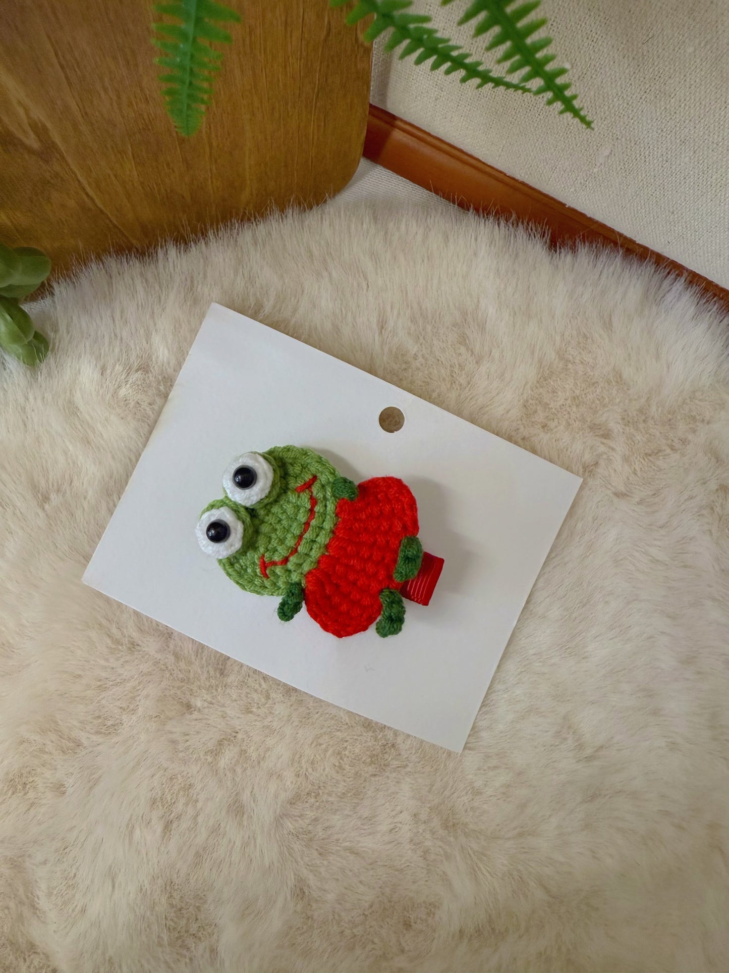 Froggie Ballerinas Hair Clip