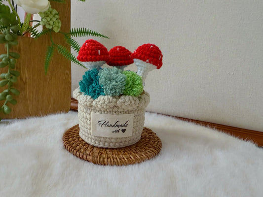 Forest Mushroom Pot