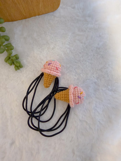 Ice Cream Hair Tie