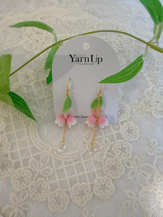 Spring Lily of the Valley Earrings