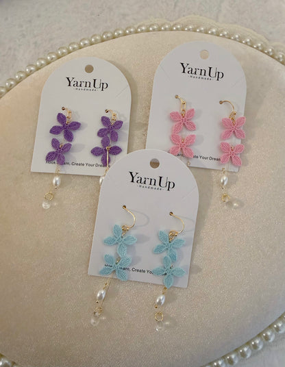 Four- Petals Bloom Earrings