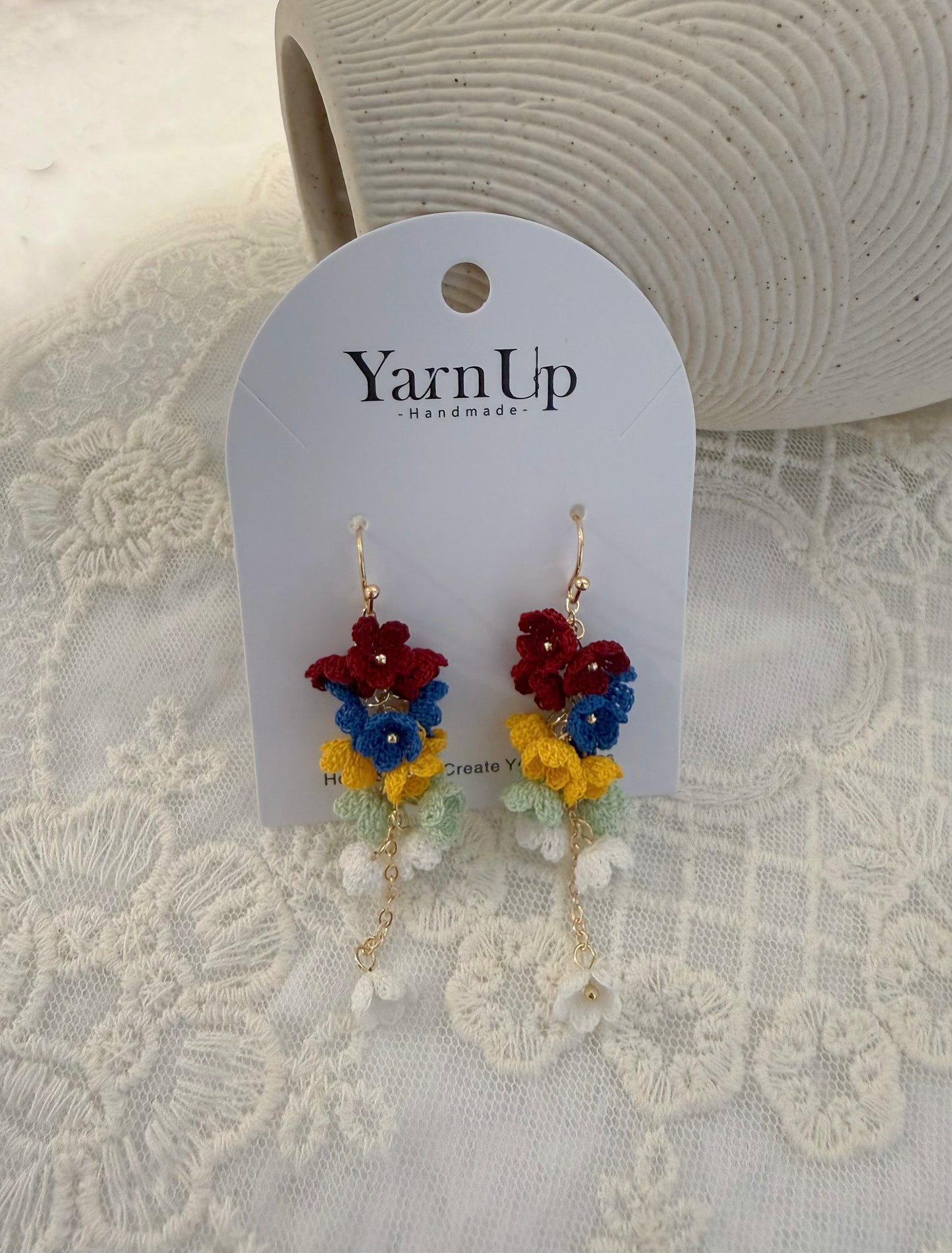 Vintage Flowers Earrings