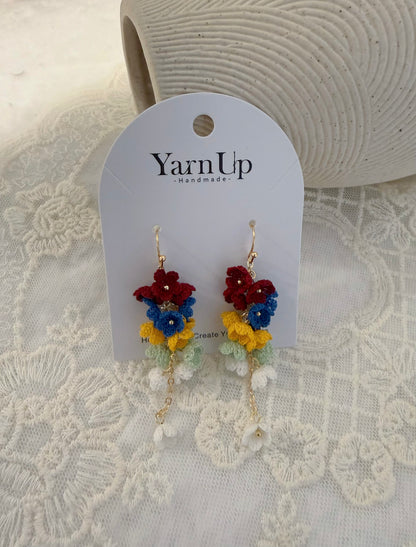 Vintage Flowers Earrings