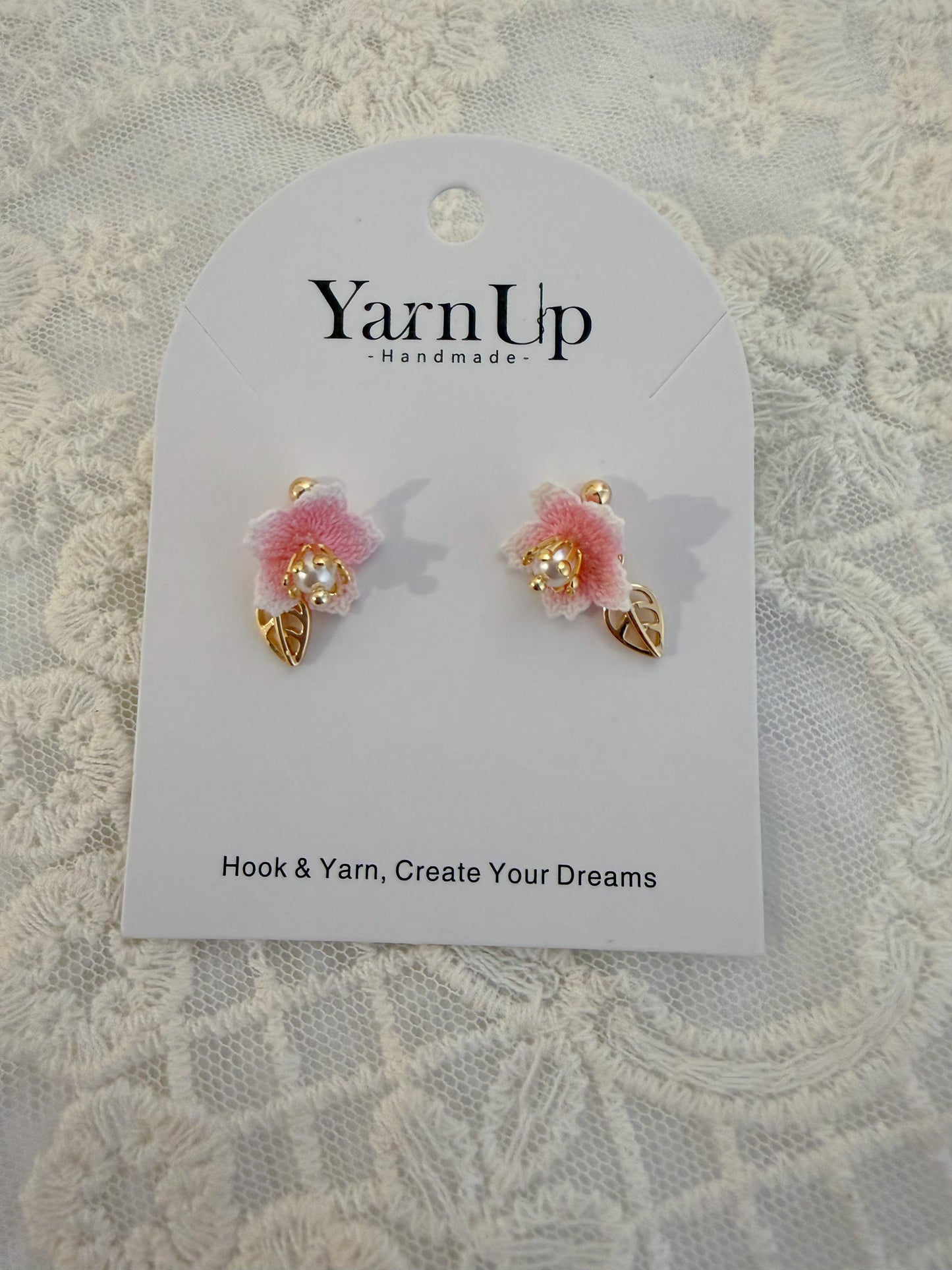Cherry Blooming Stud Earrings