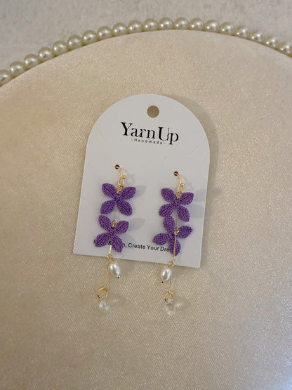 Four- Petals Bloom Earrings