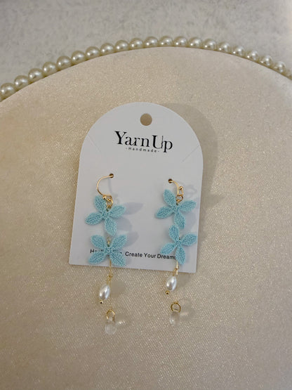 Four- Petals Bloom Earrings